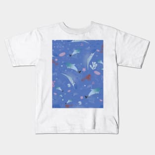 Under the water Sea life 2 Kids T-Shirt